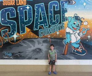 Take your little slugger to a Space Cowboys game for a fun night out. Photo by Jessica Stautberg