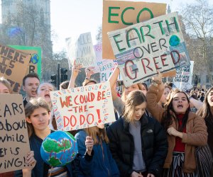 Participate in larger climate change actions in your community, like protests and marches!