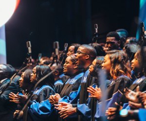 The Howard Gospel Choir lets freedom sing. Photo courtesy of The Bowie Center
