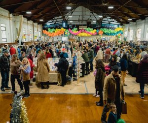 Find unique holiday gifts at the Hudson Valley Hullabaloo in Kingston. Photo courtesy of the event