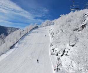 skiing Hunter Mountain