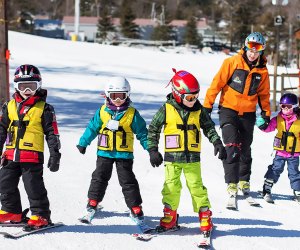 Hunter Mountain's Learning Center is a one-stop teaching facility for skiers of all ages, especially children.