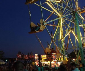 Enjoy rides, food, animals, and more at the Hunterdon County 4-H Agricultural Fair. Photo courtesy of the fair