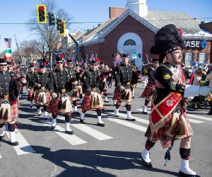 Arrive early: Huntington’s St. Patrick’s Day parade is among the most popular in the state. Photo by Cliff Weissman Photography