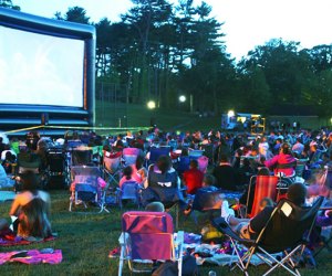 Grab a lawn chair and enjoy a classic at the Town of Huntington's Movies on the Lawn.