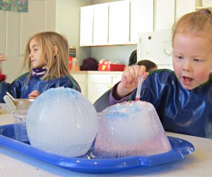Chill out with some Icy Investigations at the Discovery Museum. Photo courtesy of the museum