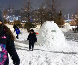 Get out and build an igloo! 