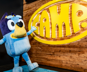 Step inside Bluey's house at CAMP in Century City. Photo courtesy of CAMP