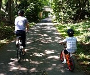 kid friendly bike trails