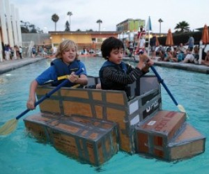 Fun & Free Things to Do with LA Kids this Weekend: Cardboard Regatta, Fiesta La Ballona and Giant Rubber Ducky, Aug 23-24 null