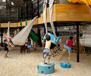 Imagination Playground sandbox in Lower Manhattan