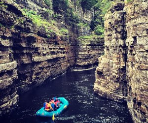 Adirondack Mountains with kids: Ausable Chasm