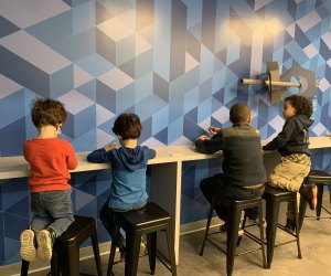 Visiting Philly's Museum of Illusions with Kids: Puzzles and Games