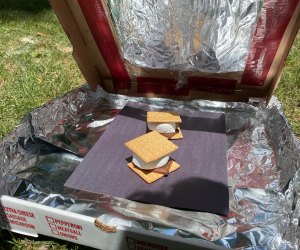 How to Make a Solar Oven for Baking S'mores Outdoors This solar oven science experiment offers one tasty reward: ooey, gooey s'mores.