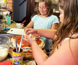 Family Fun Night: 10 Screen-Free Activities to Entertain Your Crew Serve up some fun with a DIY pizza party. Photo by the author