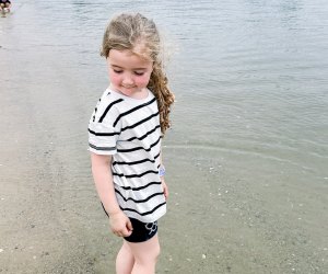 Photo of child on beach - Visiting Nantucket with Kids