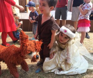 Calling all princes and princesses: it's the last weekend of Renaissance Faire! Photo by Mommy Poppins