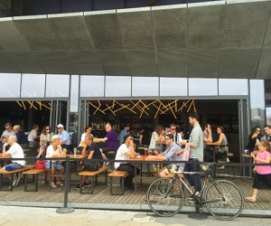 Industry Kitchen offers outdoor dining at the South Street Seaport