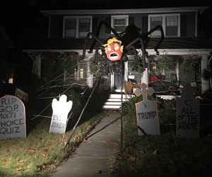 See the decked out houses while you're trick-or-treating in Maplewood, New Jersey