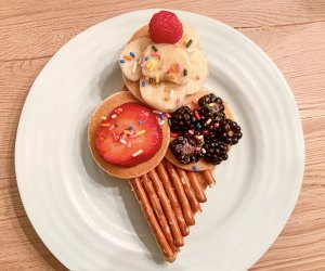 Healthy Snacks for Kids That Are Works of Art: Ice Cream Pancakes