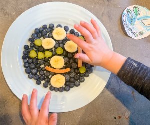 Healthy Snacks for Kids That Are Works of Art: Kids Can Help