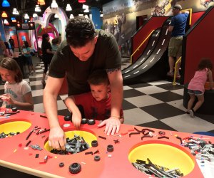 Building LEGO cars is just one fun part of exploring LEGOLAND Discovery Center in San Antonio