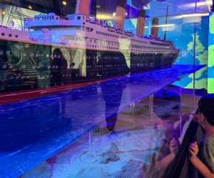 Learn all about the Titanic at Titanic: The Exhibition. Photo by Katie Sivinski for Mommy Poppins