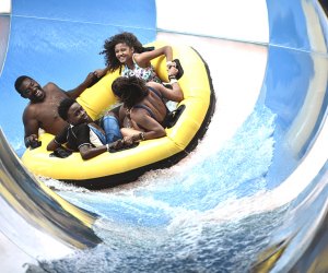 Do you dare to take the Hydro Plunge at Great Wolf Lodge's indoor water park?