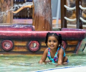 Woodloch Resort has an indoor water park dubbed the Splash Zone