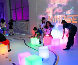 CREA's interactive games draw kids into a world of fun.