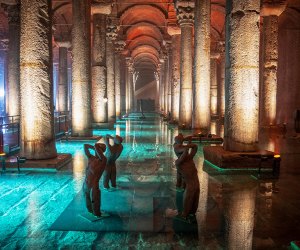 Basilica Cistern in Istanbul, Turkey
