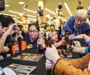 Learn how  to make Jewish chocolate treats at JCrafts. Photo courtesy of  JCrafts  in Rockville
