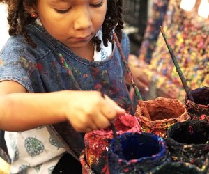 The Children's Museum of the Arts lets kids get creative...and messy.