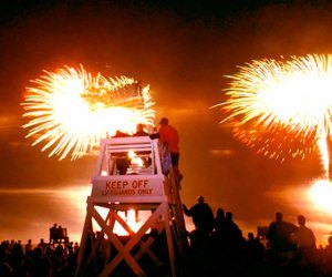 The Jones Beach fireworks show on July 4 is a family-friendly celebration of America. Photo courtesy of Jones Beach