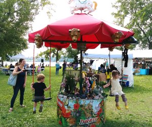 Find lots of kids' activities at the free Beacon Corn Festival on Sunday. Photo by Julia Sun