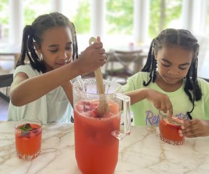 Juneteenth's signature drink is red soda water, a strawberry soda served with meals at many Juneteenth get-togethers. Photo courtesy of the author