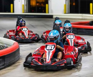 Get the party revved up at these indoor birthday spots near Boston! Photo courtesy of K1 Speed