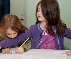 Kids can draw with illustrators at Katonah Museum of Art's Family Day on Sunday. Photo by Margaret Fox