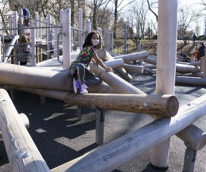 Margaret L. Kempner Playground girl on playground