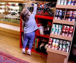 Our favorite NYC toy stores encourage curiosity and play. Photo courtesy of Kidding Around