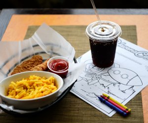 Kid-friendly picks at Havana Central include mac and cheese and chicken fingers, but also flavorful Cuban picks like rice and beans. 