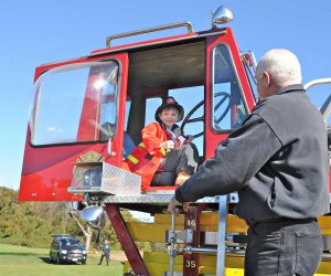 Touch-A-Truck at Taylor Farm Park in Norwalk. Photo courtesy of Kidzfest 