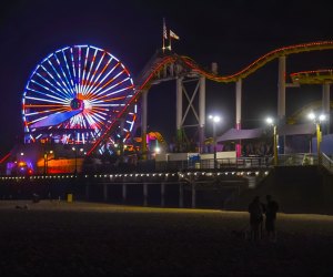 The Pacific Park Ferris Wheel, photo by alexc43, courtesy of the Santa Monica Boardwalk.