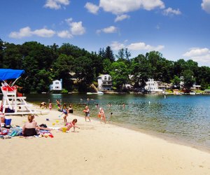 Lake Hopatcong is the largest of New Jersey's swimming lakes