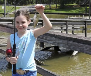 Try fishing for the first time in Lake Livingston. Photo courtesy of Lake Livingston State Park, Facebook 