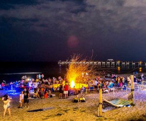 Lake Worth Beach Bonfires photo courtesy of Nextdoor