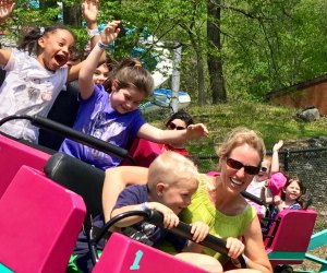 Kiddie coaster at the Land of Make Believe