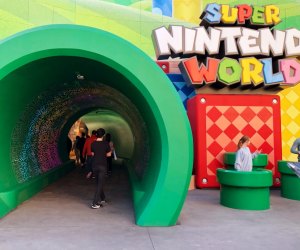 Let's-a-go! Step through the Warp Pipe, and you're in Super Nintendo World!