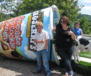 Head to Vermont for one of New England's most beloved food factory tours, and maybe a treat or two! Ben & Jerry's Factory photo by Kaitlin via Flickr (CC BY-NC-ND 2.0)