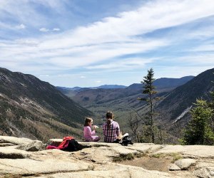 Hiking is just one of many things to do in the White Mountains region of New Hampshire, but it sure delivers great views!